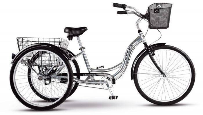 велосипед трехколесный взрослый stels energy 3